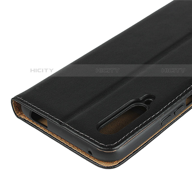 Custodia Portafoglio In Pelle con Supporto per Huawei P Smart Pro (2019) Nero