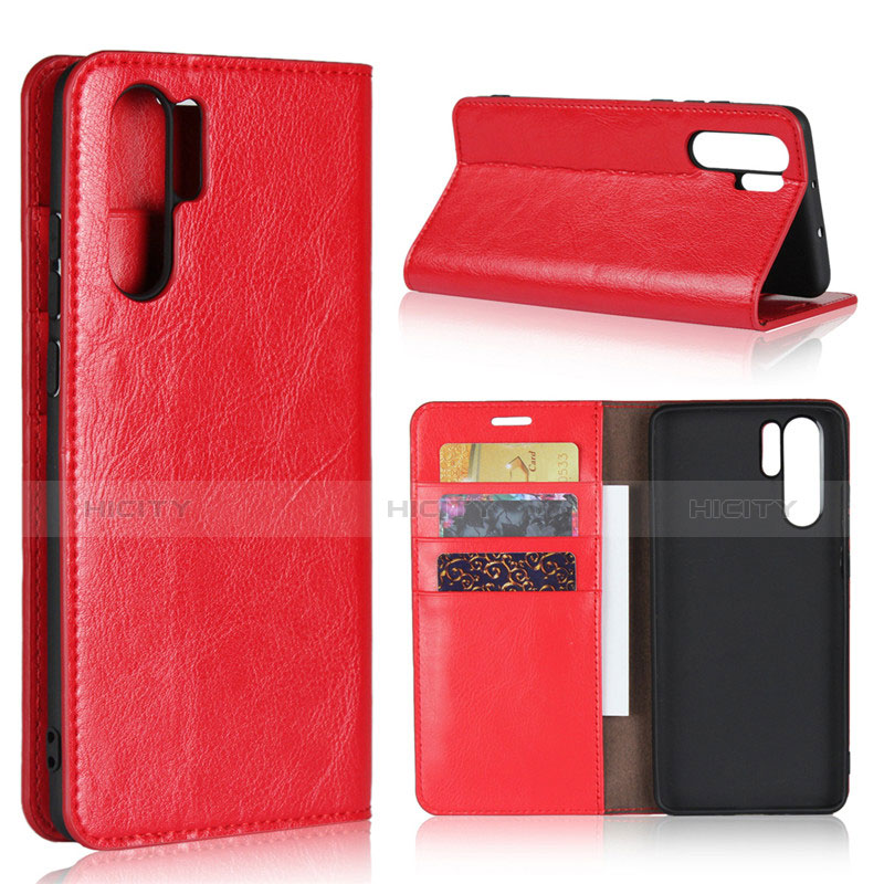 Custodia Portafoglio In Pelle con Supporto per Huawei P30 Pro New Edition Rosso