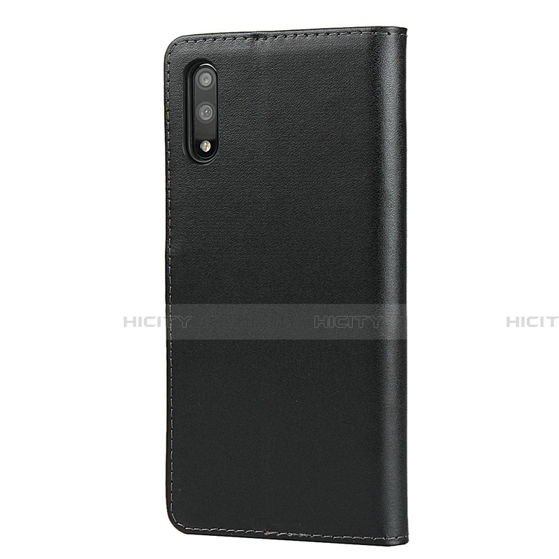 Custodia Portafoglio In Pelle con Supporto per Huawei Y9 Prime (2019) Nero