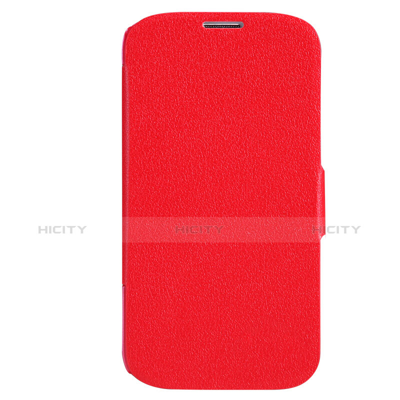 Custodia Portafoglio In Pelle con Supporto per Samsung Galaxy S4 i9500 i9505 Rosso