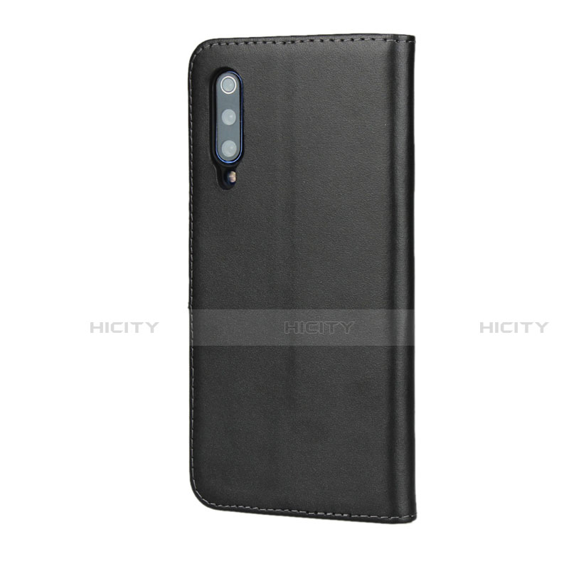 Custodia Portafoglio In Pelle con Supporto per Xiaomi Mi 9 Lite Nero