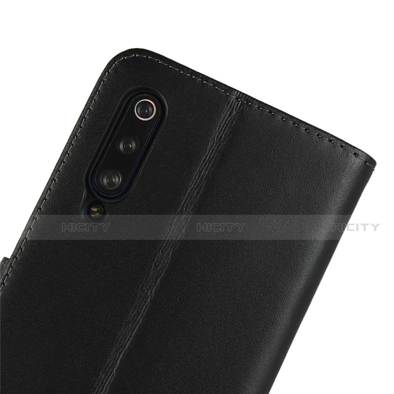 Custodia Portafoglio In Pelle con Supporto per Xiaomi Mi 9 Nero