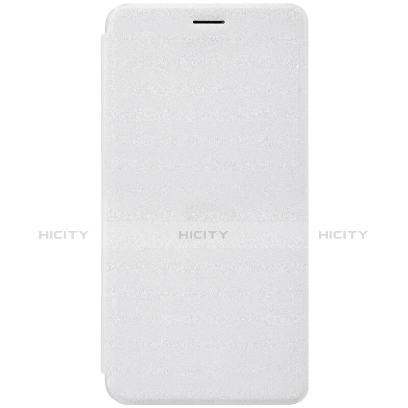 Custodia Portafoglio In Pelle con Supporto per Xiaomi Mi Max 2 Bianco