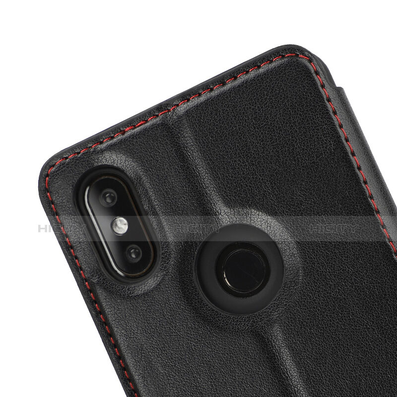 Custodia Portafoglio In Pelle con Supporto per Xiaomi Mi Mix 3 Nero