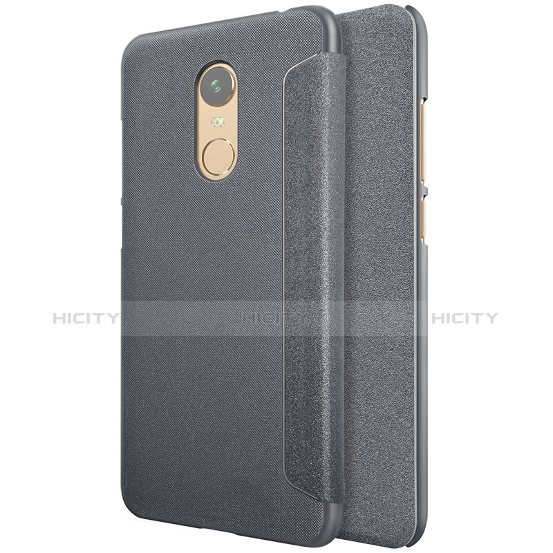 Custodia Portafoglio In Pelle con Supporto per Xiaomi Redmi 5 Plus Nero