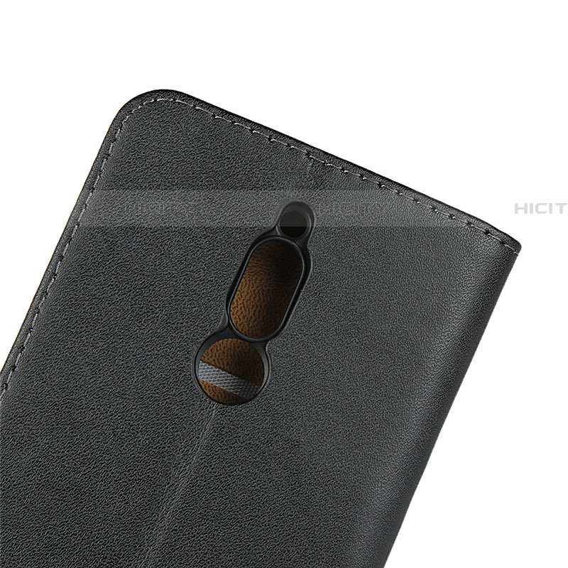 Custodia Portafoglio In Pelle con Supporto per Xiaomi Redmi 8 Nero