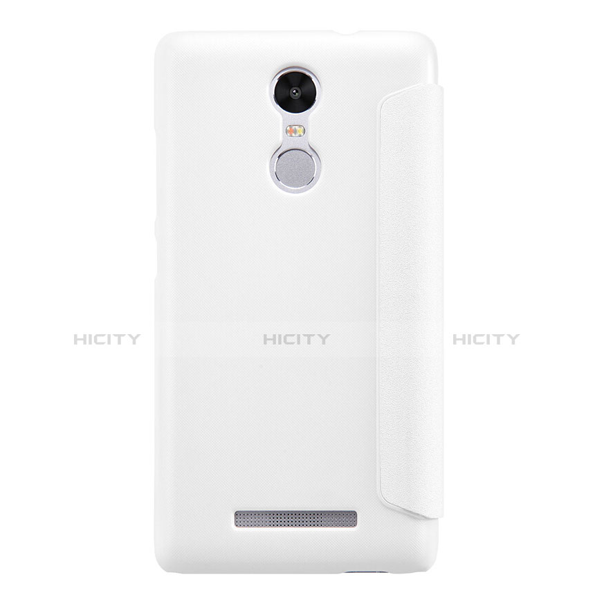 Custodia Portafoglio In Pelle con Supporto per Xiaomi Redmi Note 3 Bianco