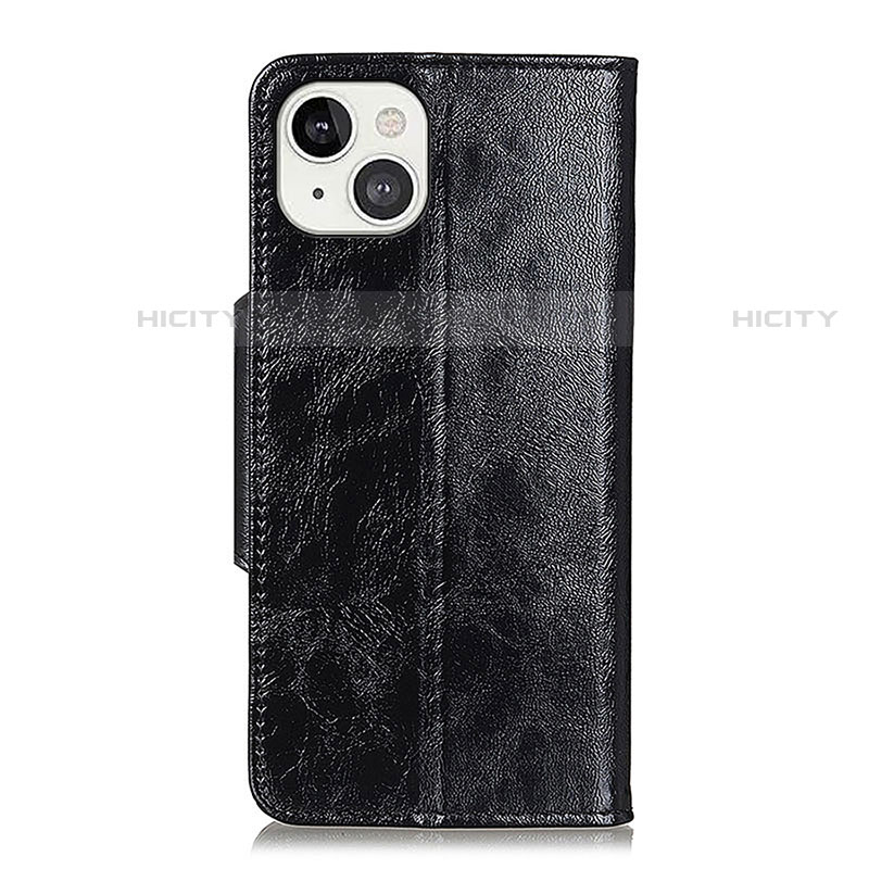 Custodia Portafoglio In Pelle Cover con Supporto A01 per Apple iPhone 13