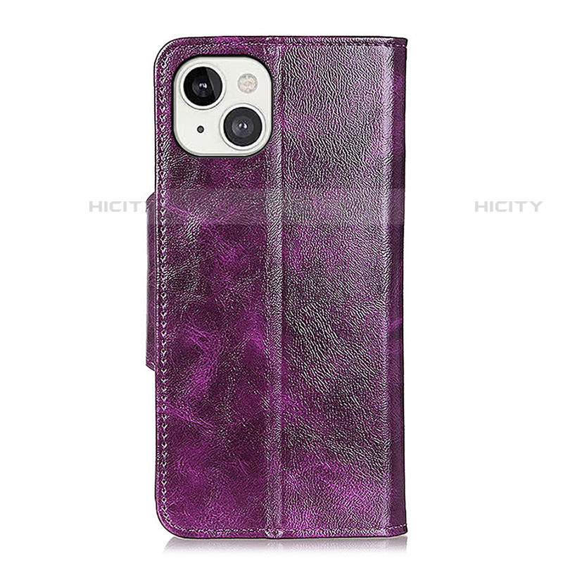 Custodia Portafoglio In Pelle Cover con Supporto A01 per Apple iPhone 13