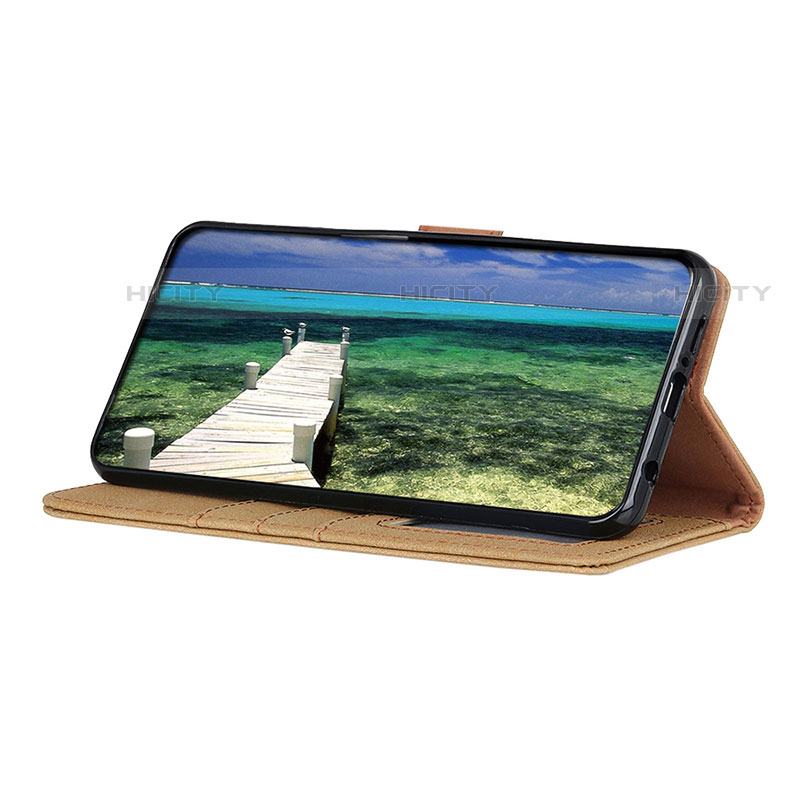 Custodia Portafoglio In Pelle Cover con Supporto A01D per Motorola Moto E20