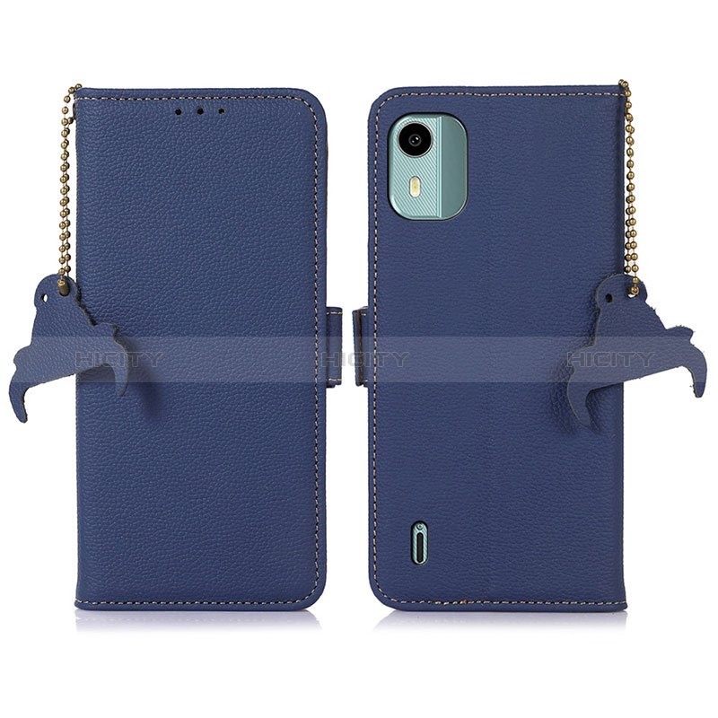 Custodia Portafoglio In Pelle Cover con Supporto A01D per Nokia C12