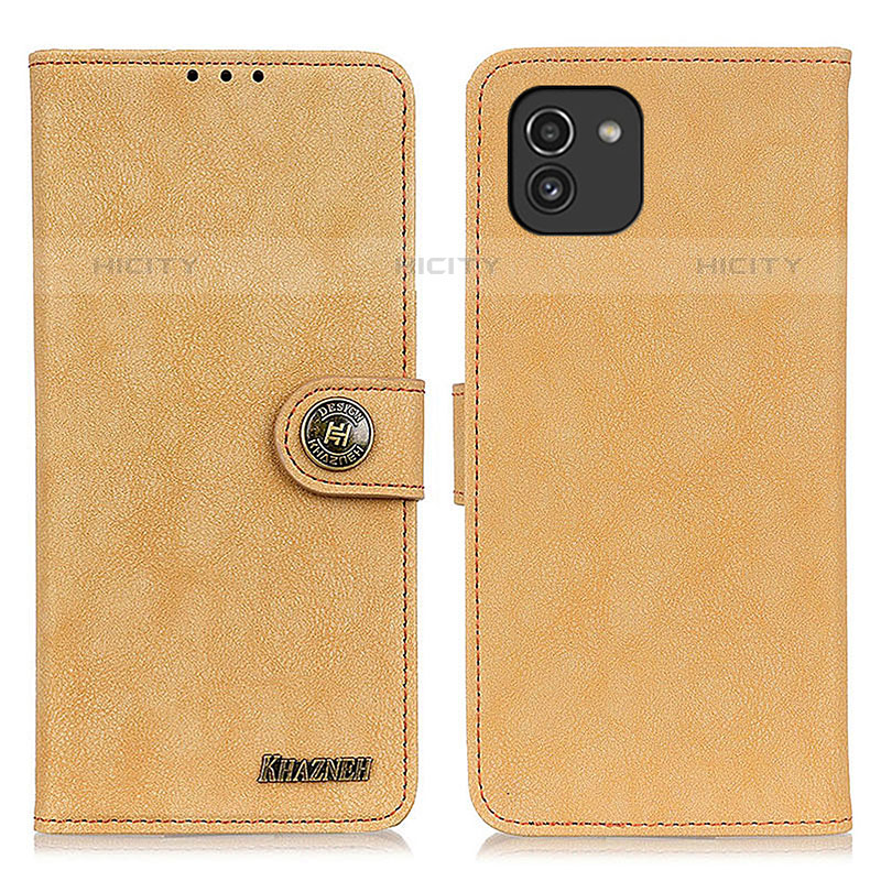 Custodia Portafoglio In Pelle Cover con Supporto A01D per Samsung Galaxy A03