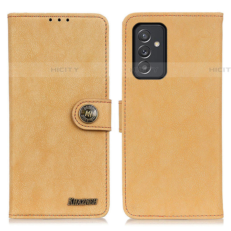 Custodia Portafoglio In Pelle Cover con Supporto A01D per Samsung Galaxy A24 4G Oro