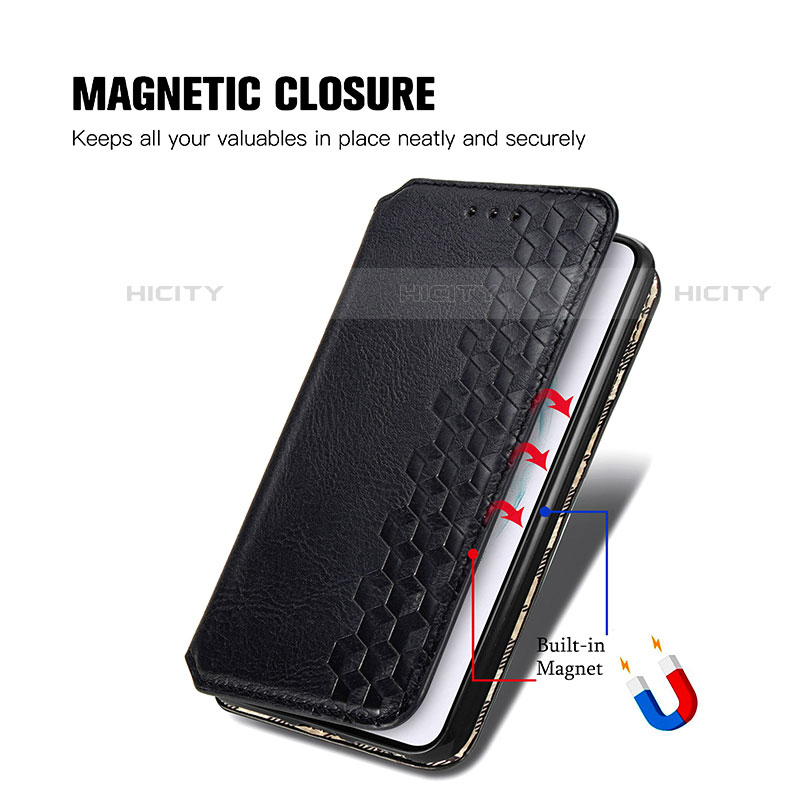 Custodia Portafoglio In Pelle Cover con Supporto A01D per Samsung Galaxy S21 5G