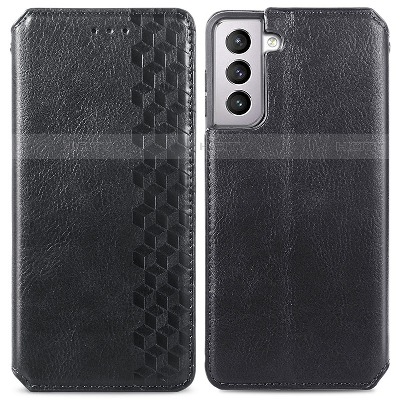 Custodia Portafoglio In Pelle Cover con Supporto A01D per Samsung Galaxy S21 5G