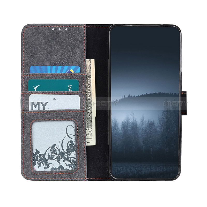 Custodia Portafoglio In Pelle Cover con Supporto A01D per Sony Xperia 10 IV SOG07