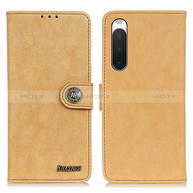 Custodia Portafoglio In Pelle Cover con Supporto A01D per Sony Xperia 10 V