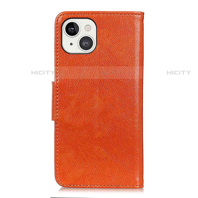 Custodia Portafoglio In Pelle Cover con Supporto A02 per Apple iPhone 14