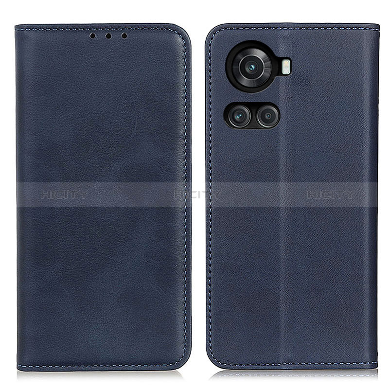 Custodia Portafoglio In Pelle Cover con Supporto A02D per OnePlus 10R 5G Blu