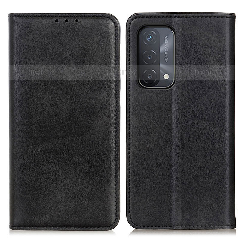 Custodia Portafoglio In Pelle Cover con Supporto A02D per OnePlus Nord N200 5G Nero