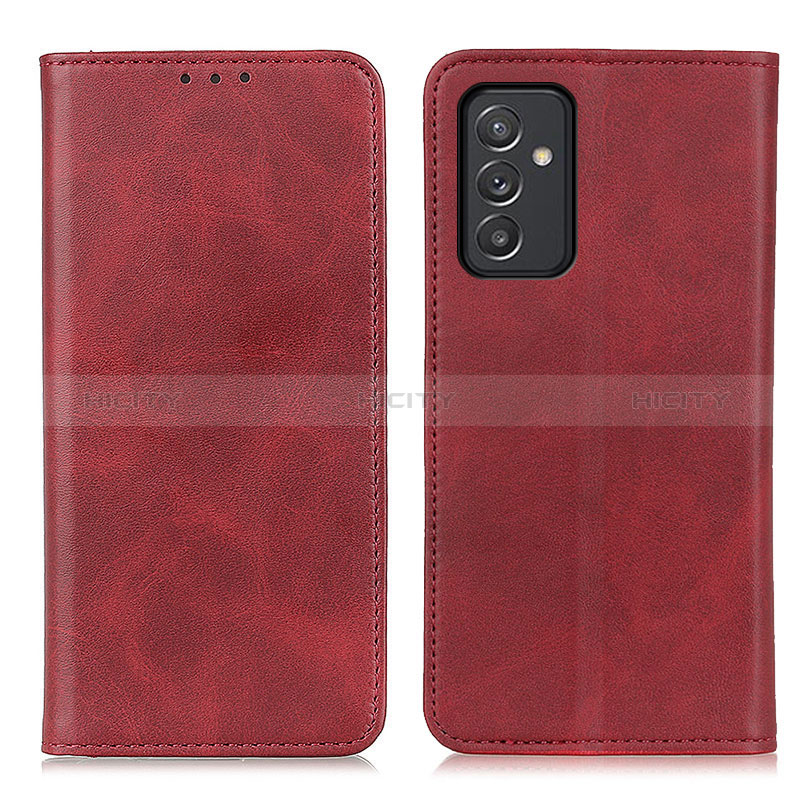 Custodia Portafoglio In Pelle Cover con Supporto A02D per Samsung Galaxy A15 5G Rosso