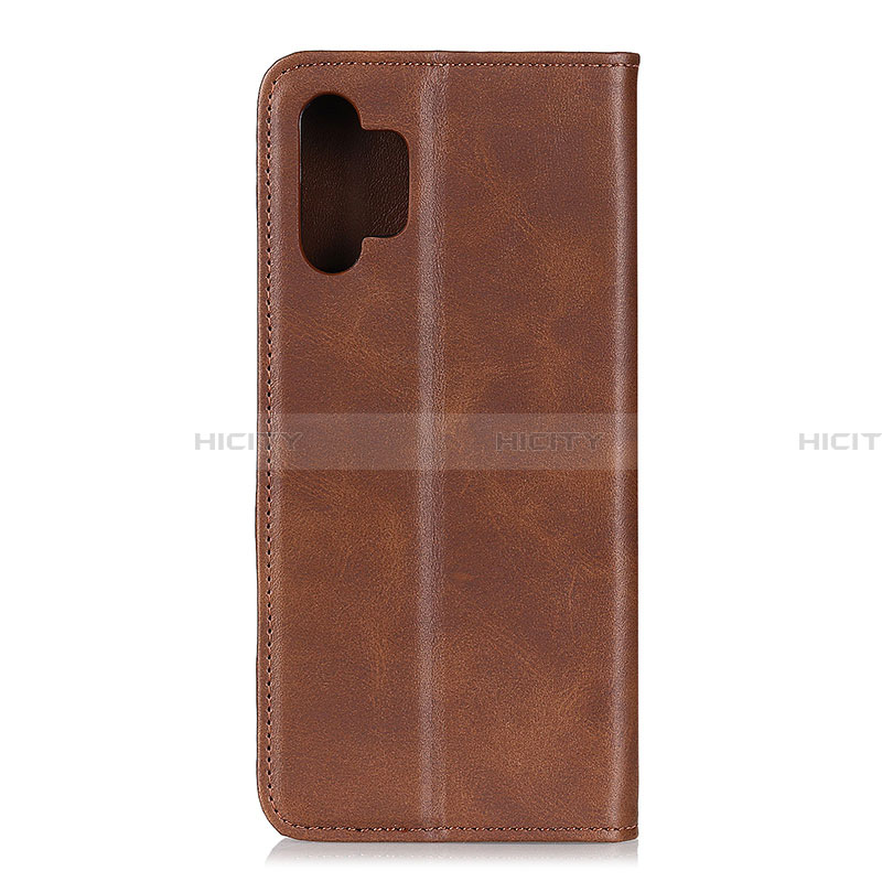 Custodia Portafoglio In Pelle Cover con Supporto A02D per Samsung Galaxy A32 5G Marrone