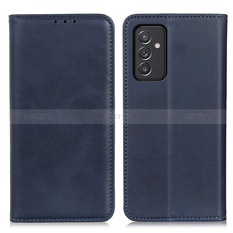 Custodia Portafoglio In Pelle Cover con Supporto A02D per Samsung Galaxy A35 5G Blu