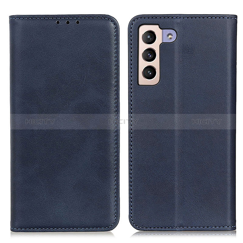 Custodia Portafoglio In Pelle Cover con Supporto A02D per Samsung Galaxy S24 Plus 5G Blu