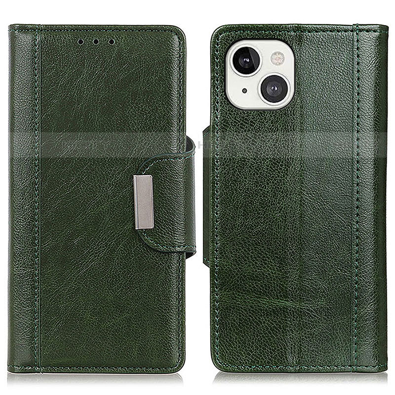 Custodia Portafoglio In Pelle Cover con Supporto A03 per Apple iPhone 13