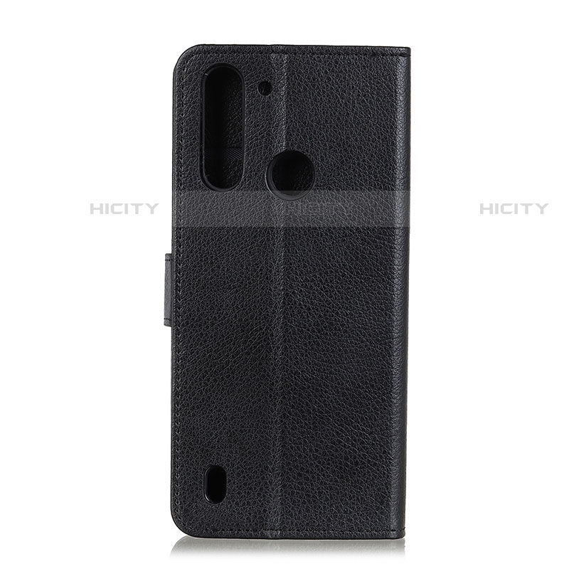 Custodia Portafoglio In Pelle Cover con Supporto A03D per Motorola Moto One Fusion