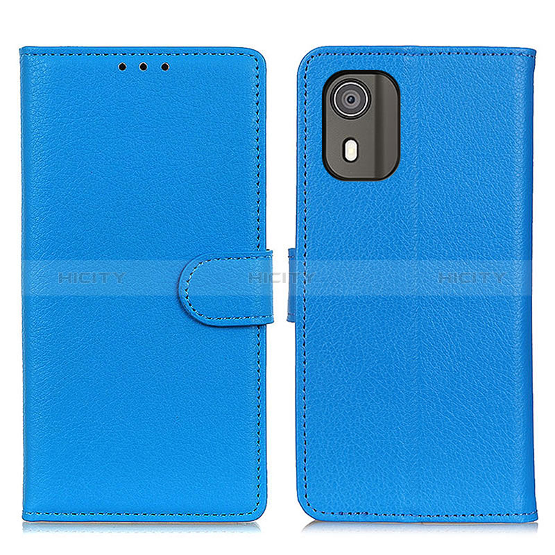 Custodia Portafoglio In Pelle Cover con Supporto A03D per Nokia C02