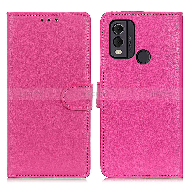 Custodia Portafoglio In Pelle Cover con Supporto A03D per Nokia C22