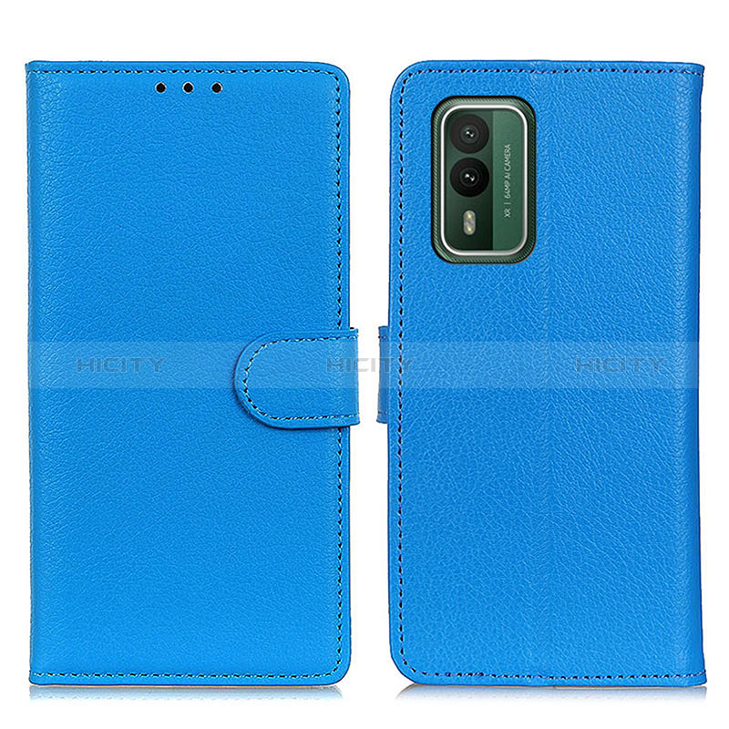 Custodia Portafoglio In Pelle Cover con Supporto A03D per Nokia XR21