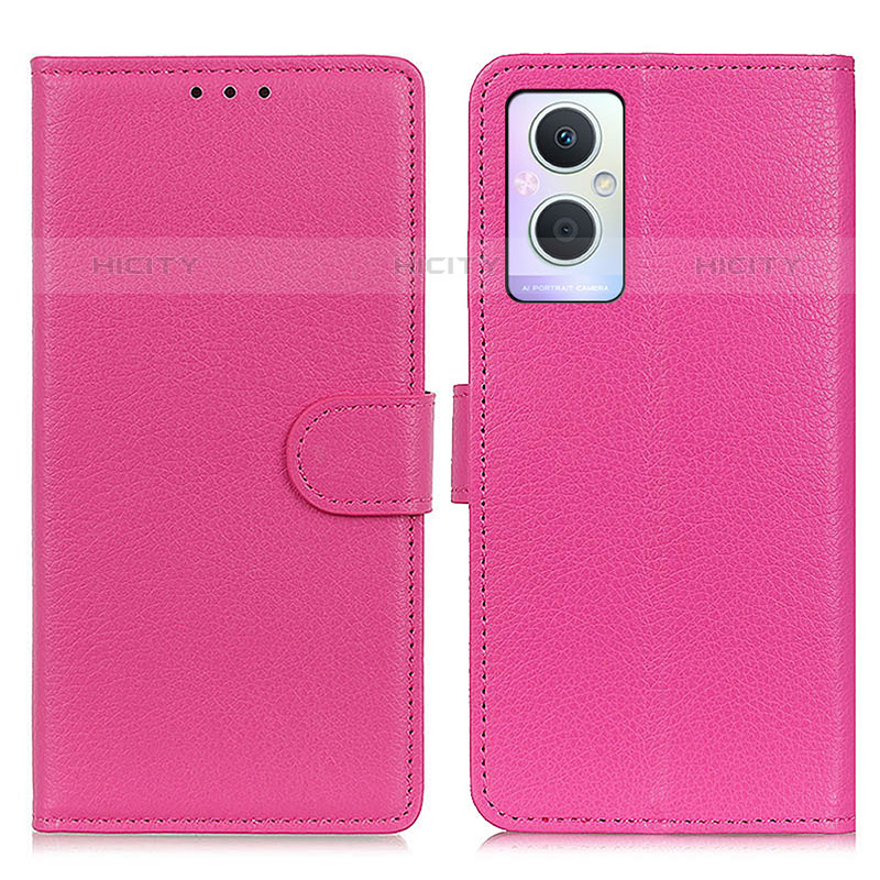 Custodia Portafoglio In Pelle Cover con Supporto A03D per Oppo F21s Pro 5G