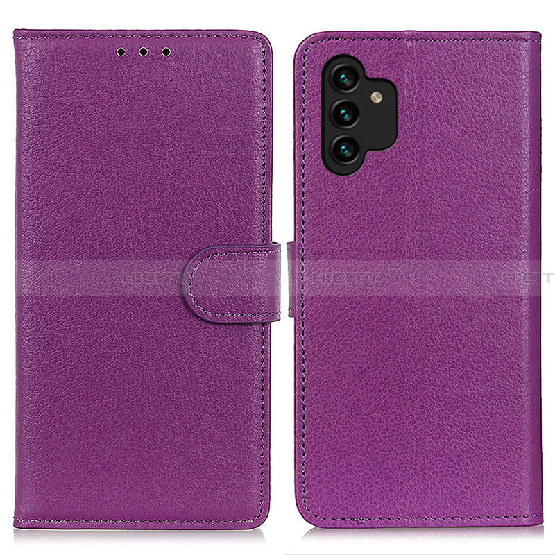 Custodia Portafoglio In Pelle Cover con Supporto A03D per Samsung Galaxy A13 4G