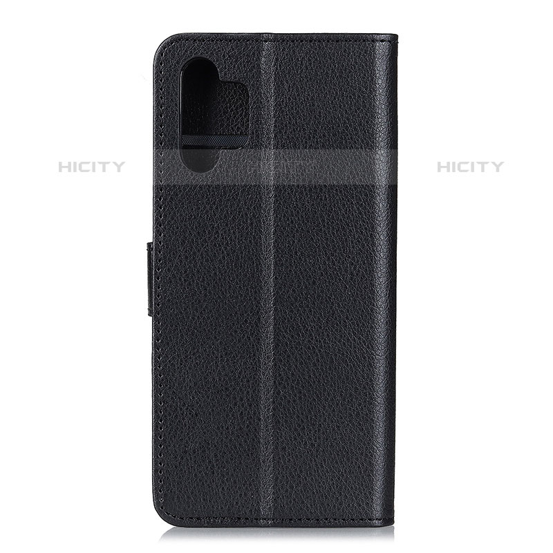 Custodia Portafoglio In Pelle Cover con Supporto A03D per Samsung Galaxy M32 5G Nero