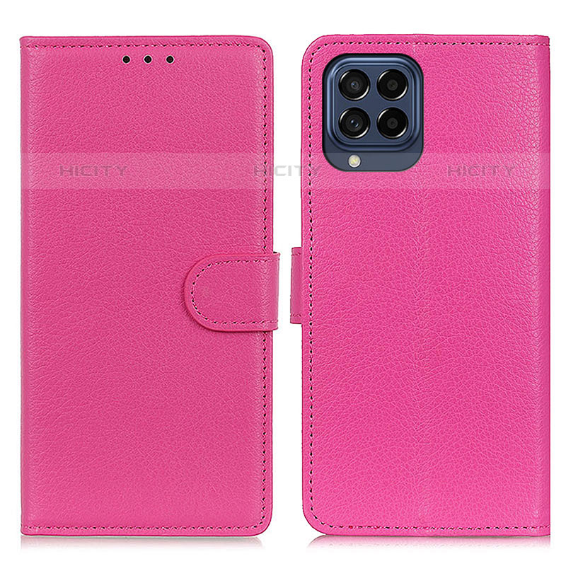 Custodia Portafoglio In Pelle Cover con Supporto A03D per Samsung Galaxy M53 5G