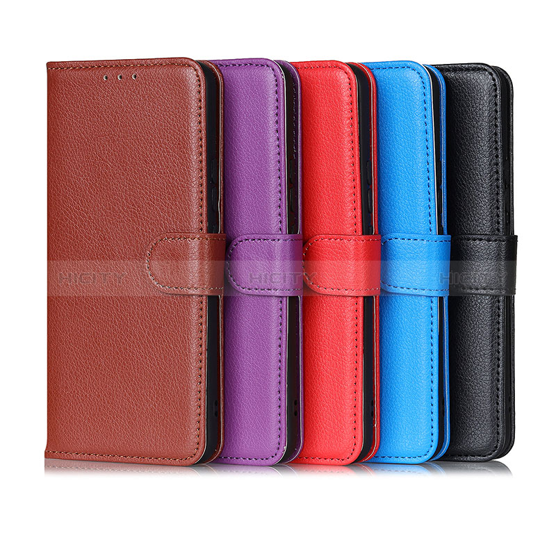 Custodia Portafoglio In Pelle Cover con Supporto A03D per Sony Xperia Ace III