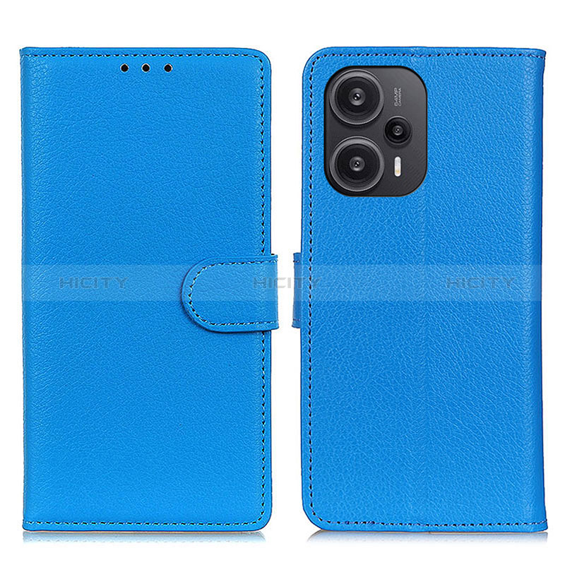 Custodia Portafoglio In Pelle Cover con Supporto A03D per Xiaomi Poco F5 5G