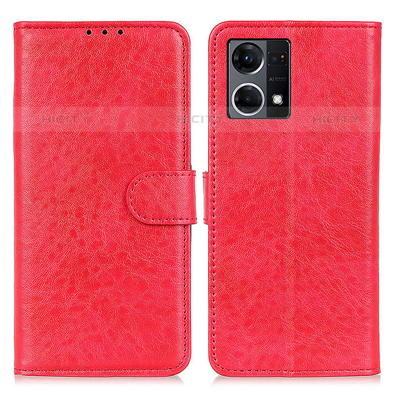 Custodia Portafoglio In Pelle Cover con Supporto A04D per Oppo F21s Pro 4G