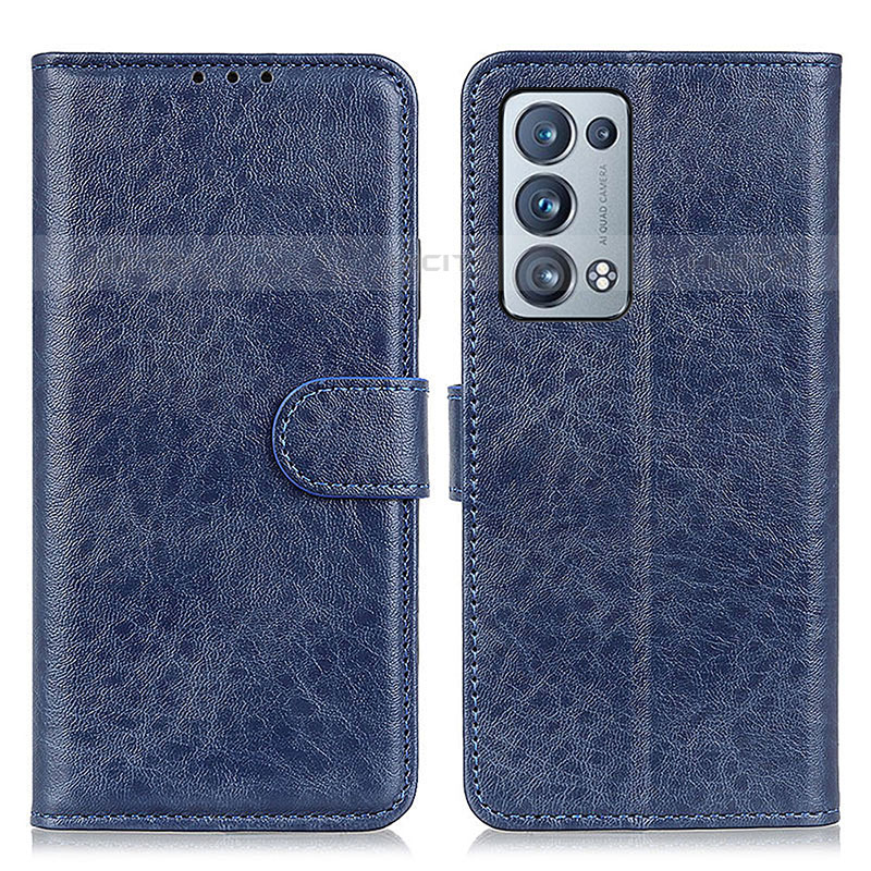 Custodia Portafoglio In Pelle Cover con Supporto A04D per Oppo Reno6 Pro 5G