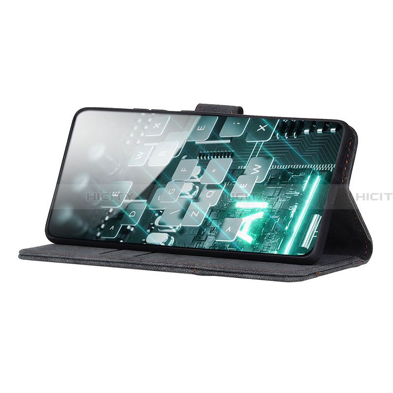 Custodia Portafoglio In Pelle Cover con Supporto A04D per Samsung Galaxy F02S SM-E025F