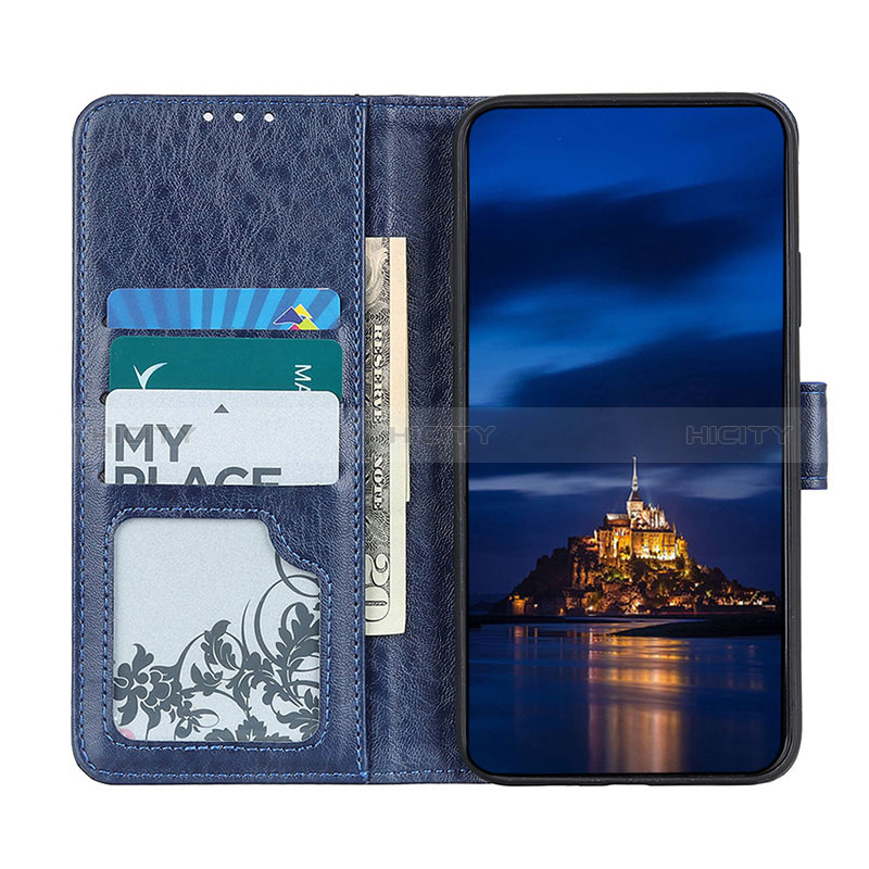 Custodia Portafoglio In Pelle Cover con Supporto A04D per Sony Xperia 1 IV