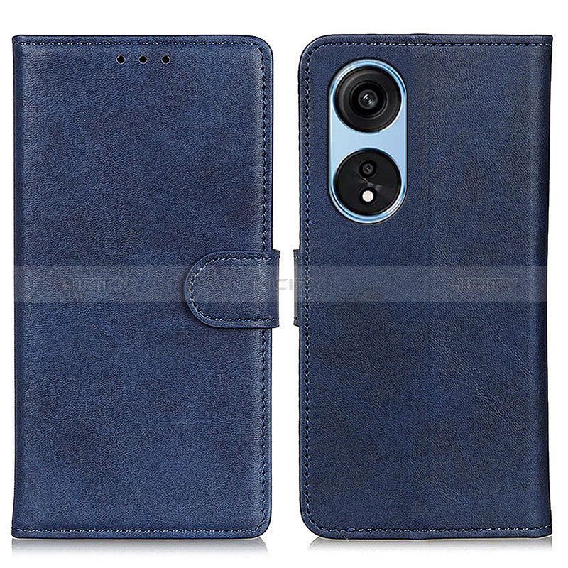 Custodia Portafoglio In Pelle Cover con Supporto A05D per Huawei Honor X5 Plus Blu