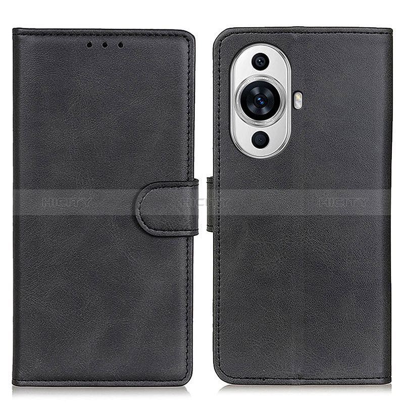 Custodia Portafoglio In Pelle Cover con Supporto A05D per Huawei Nova 11 Pro Nero