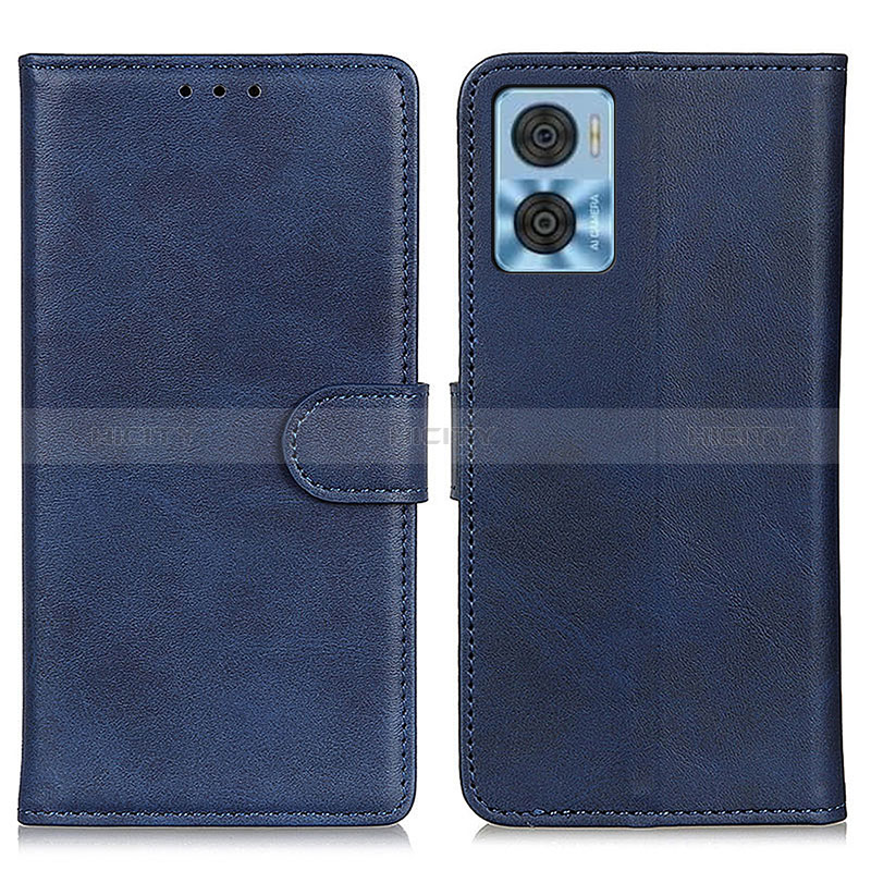 Custodia Portafoglio In Pelle Cover con Supporto A05D per Motorola Moto E22