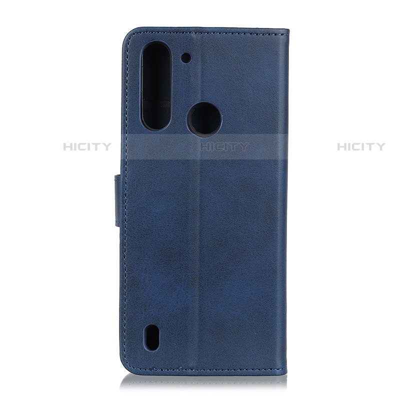 Custodia Portafoglio In Pelle Cover con Supporto A05D per Motorola Moto One Fusion