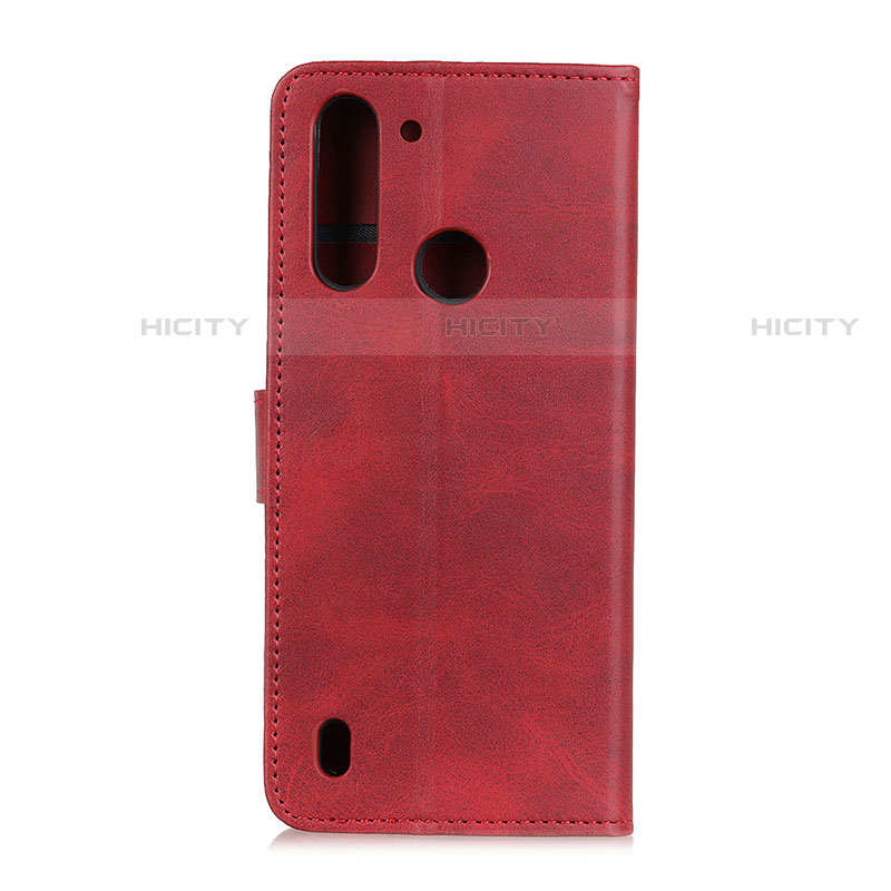 Custodia Portafoglio In Pelle Cover con Supporto A05D per Motorola Moto One Fusion