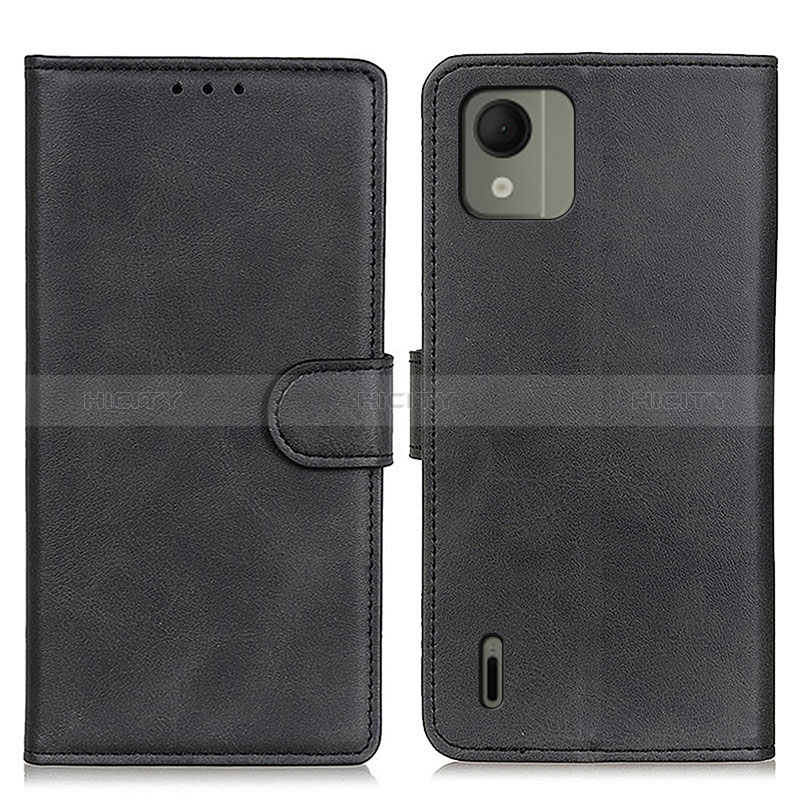 Custodia Portafoglio In Pelle Cover con Supporto A05D per Nokia C110