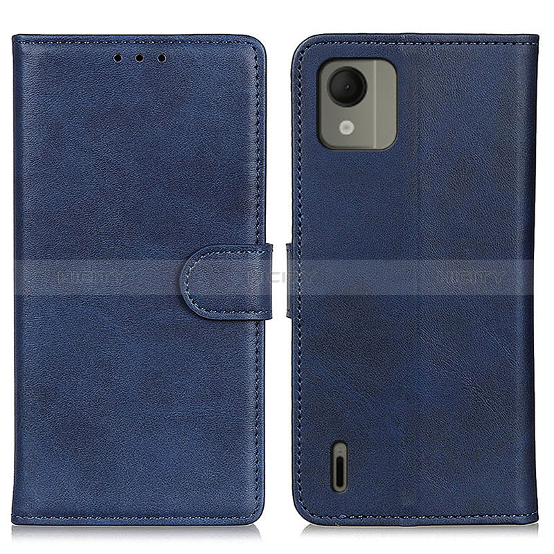 Custodia Portafoglio In Pelle Cover con Supporto A05D per Nokia C110